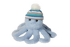 holiday octopus with winter hat